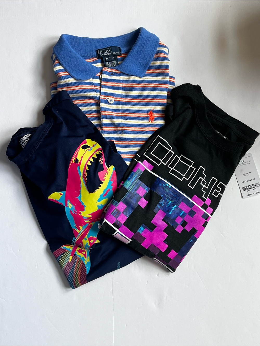 Boys size 14 short sleeve shirt bundle